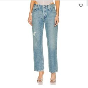 Citizens of Humanity Neve Low Slung Relaxed Button Fly Jeans